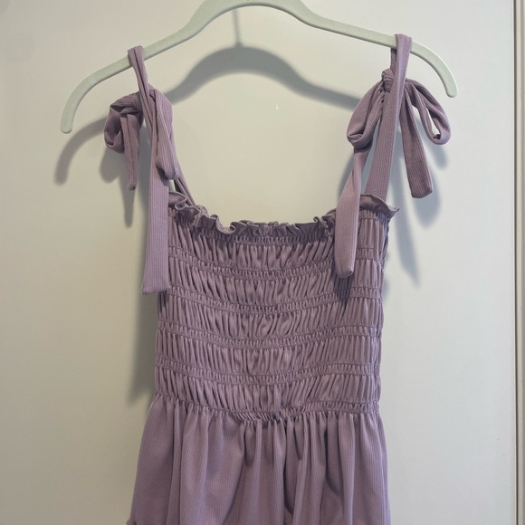 Altard State Cropped purple rouched top - Picture 2 of 3